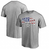 Dallas Cowboys Pro Line by Fanatics Branded Banner Wave T-Shirt Heathered Gray,baseball caps,new era cap wholesale,wholesale hats